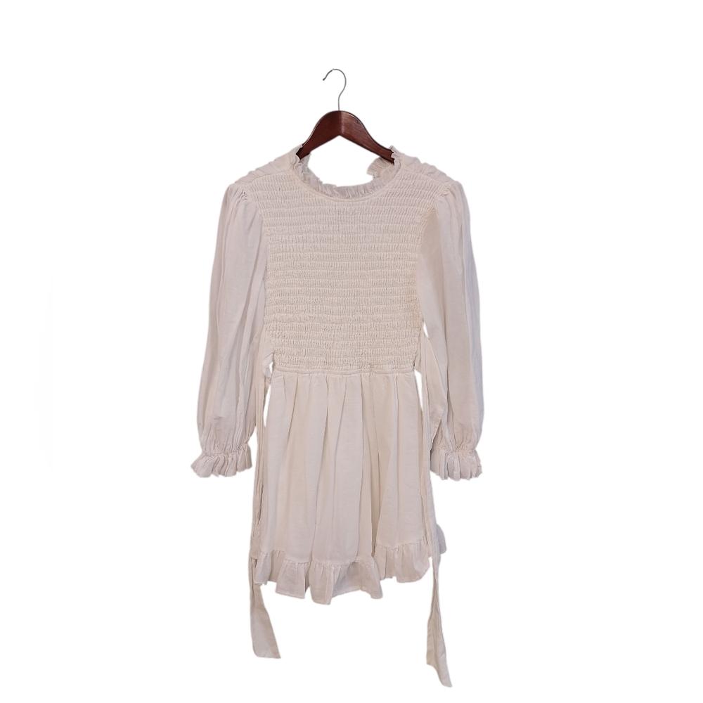 Saints And Secrets Womens‎ Size Medium White Cottagecore Western Boho Dress